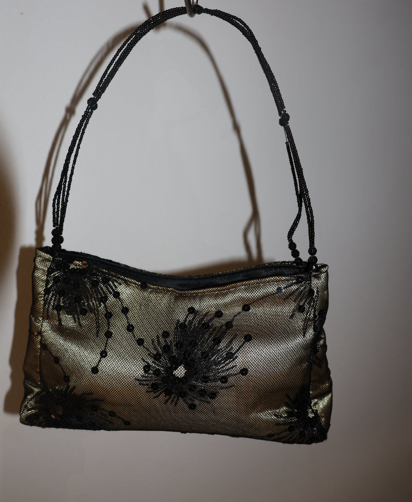 Gorgeous mesh and sequin handbag