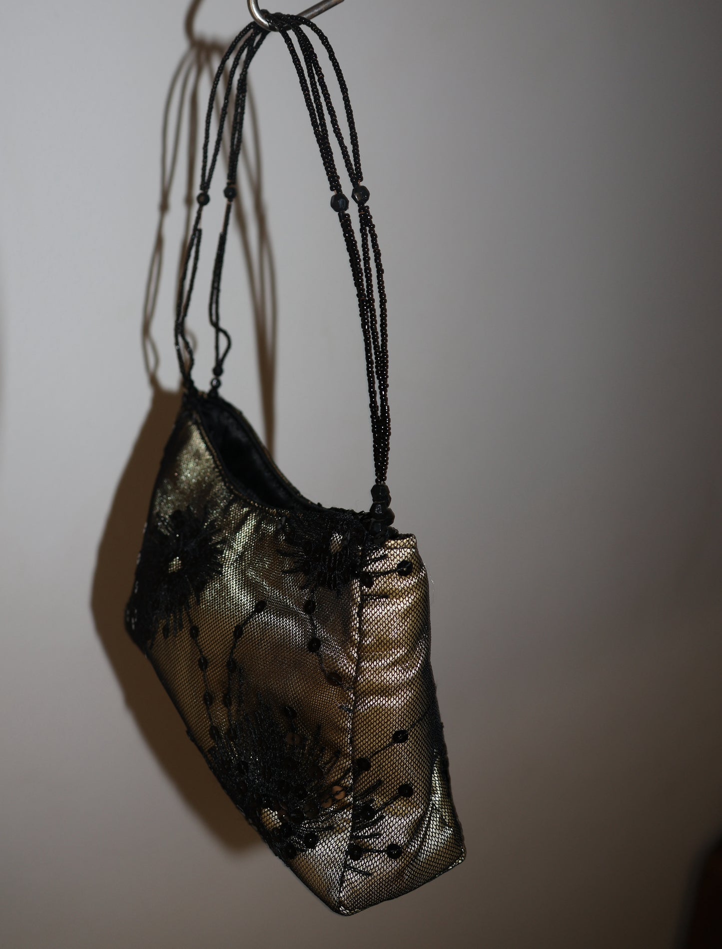 Gorgeous mesh and sequin handbag