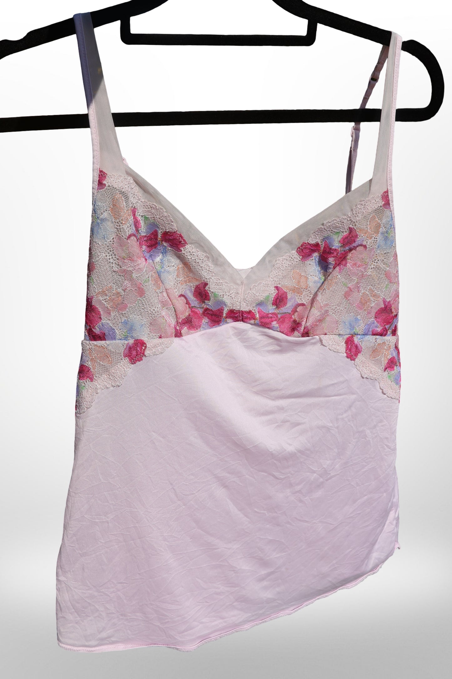 Floral lacy cami - size 8