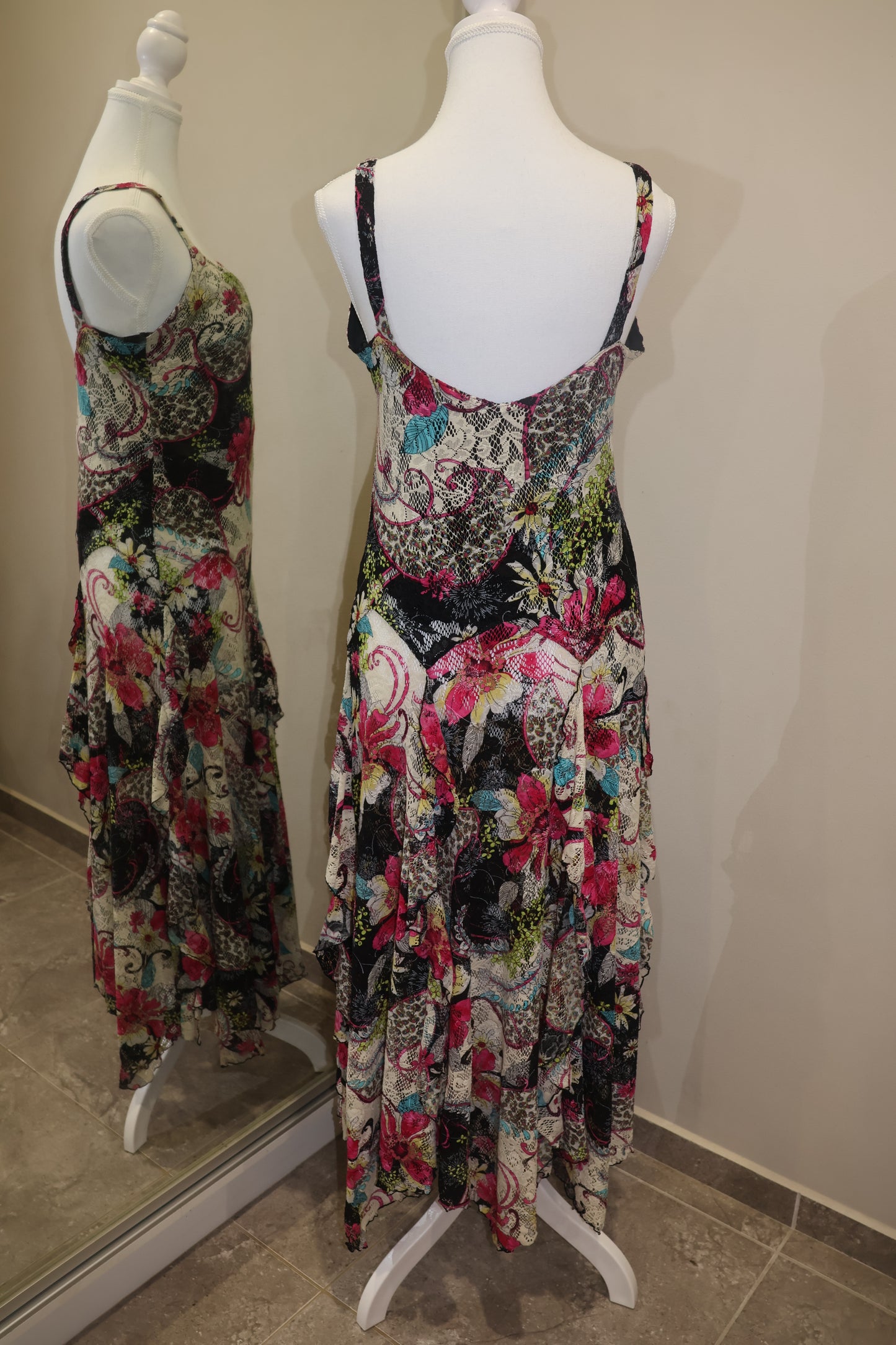 Insane multicoloured maxi dress!
